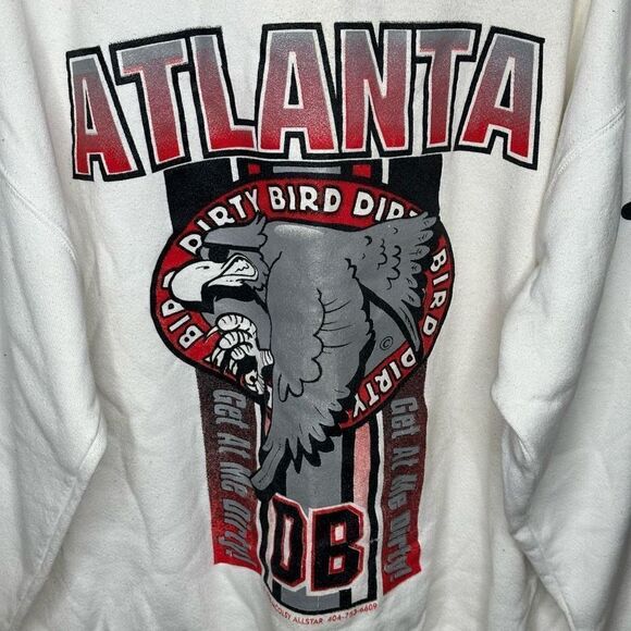 Vintage 1998 Atlanta Jamal Anderson Dirty Bird NFL Size XL - Picture 2 of 6